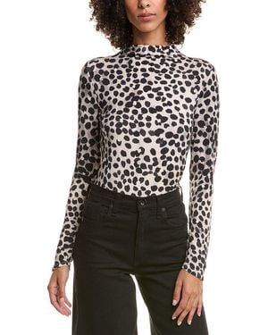 Bella Dahl Mock Neck Top - Black