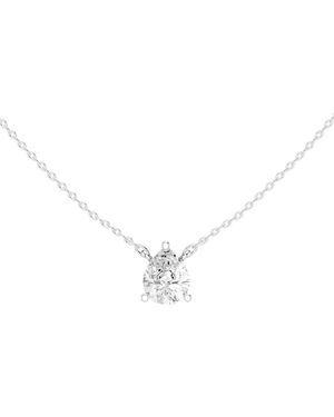 Amairah 14K 2.50 Ct. Tw. Lab-Grown Diamond Solitaire Necklace - White