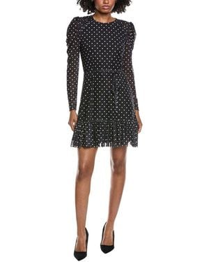 Cece Waist Tie Mini Dress - Black