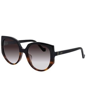 Loewe Signature 57Mm Sunglasses - Black