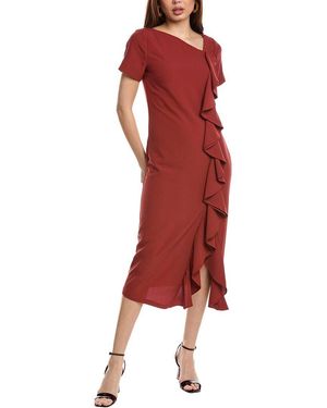 mestiza Rosalie Midi Dress - Red
