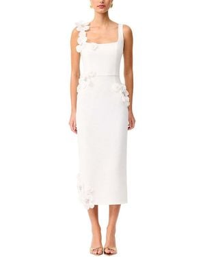Emma way Midi Dress - White