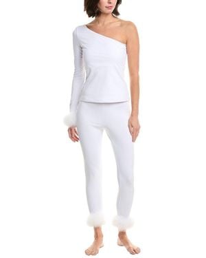 Sleeper 2Pc Weekend Chic Lounge Se - White
