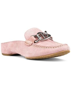 Donald J Pliner Barney Leather Mule - Pink