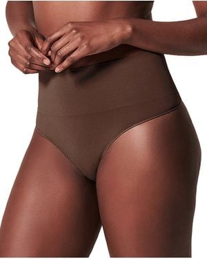 Spanx Thong - Brown