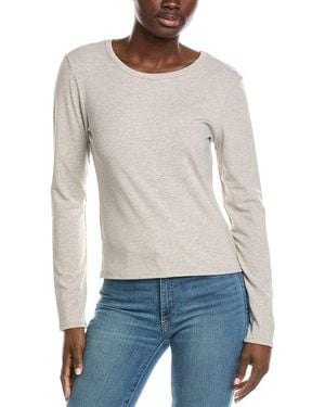 Z Supply Second Skin Crewneck Top - Grey