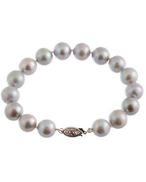 Splendid 14k 10-11mm Pearl Necklace - Metallic