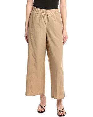 Eileen Fisher Wide Ankle Pant - Natural