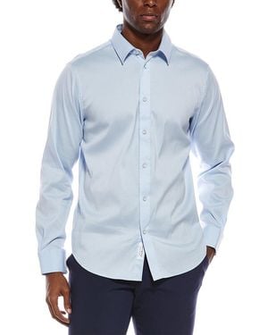 Rag & Bone Patrick Poplin Shirt - Blue