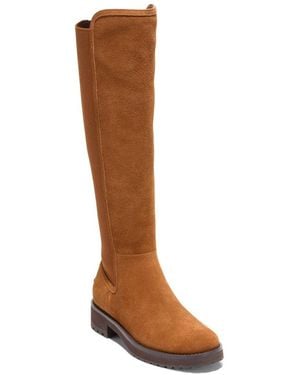 Cole Haan Lyndon Waterproof Suede Boot - Brown