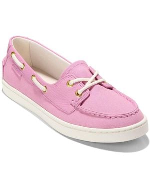 Cole Haan Nantucket Leather Penny Loafer - Pink