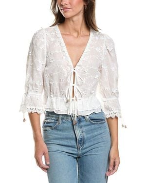 Walter Baker Bardot Top - White