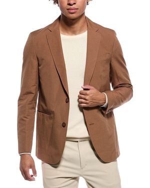 Orlebar Brown Garret Linen-Blend Jacket - Brown