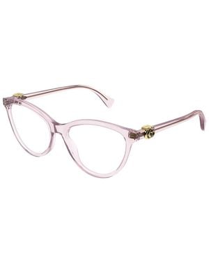 Gucci Gg1179O 49Mm Optical Frames - Natural