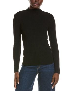Kenneth Cole Ribbed Jumper - Black