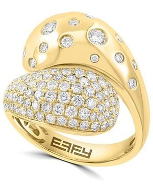Effy Fine Jewelry 14K 1.43 Ct. Tw. Diamond Ring - Metallic