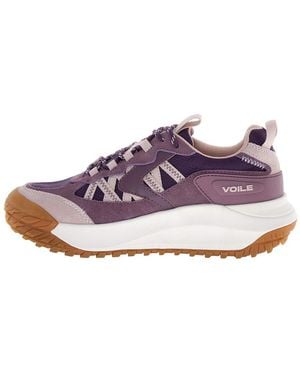 Voile Blanche Club Act 2 Suede Sneaker - Purple