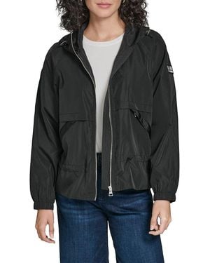 KARL LAGERFELD Anorak Windbreaker - Black
