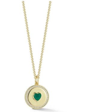 Glaze Jewelry 14K Over Cz Necklace - Metallic