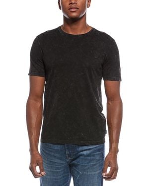 John Varvatos Enzo Marble Wash Shirt - Black