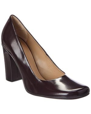 The Row Penelope Leather Pump - Brown