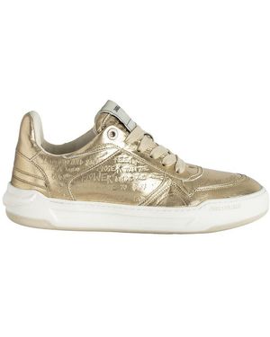 Zadig & Voltaire Wings Vintage Graffiti Leather Sneaker - White