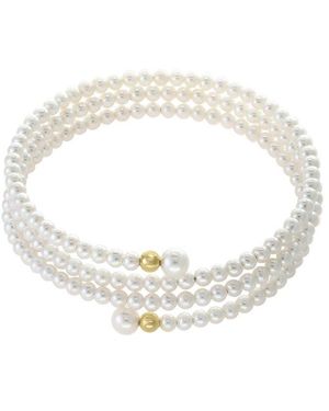 Effy Fine Jewelry 14K 2-6Mm Pearl Bracelet - White