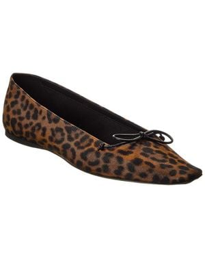 Saint Laurent Poppy Grosgrain Flat - Multicolor