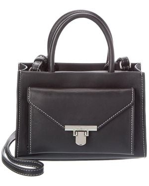 Rafe New York Jullian Leather Crossbody - Black