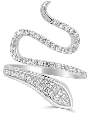 Sabrina Designs 14K 0.52 Ct. Tw. Diamond Snake Wrap Ring - White