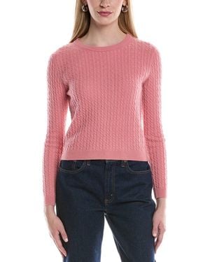 Philosophy Baby Cable Cashmere Jumper - Red
