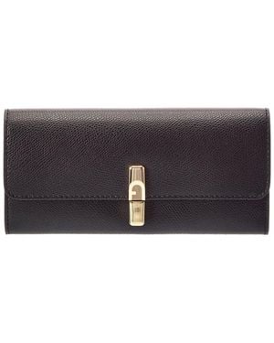 Furla Iride Leather Continental Wallet - Gray