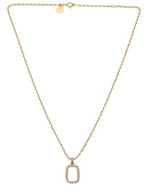 Maitre De Diamant 18K Necklace - Metallic