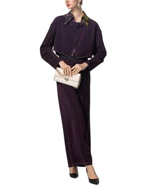 BURRYCO Jacket, Vest & Pant Set - Blue