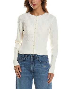 525 America Cardigan - White