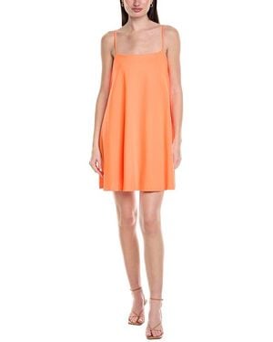 Susana Monaco String Flare Mini Dress - Orange