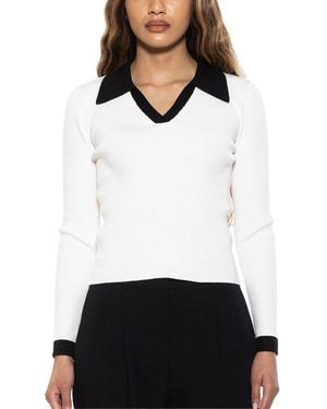 Alexia Admor Crsti Top - White