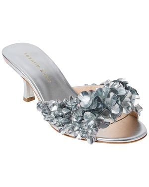 Jack Rogers Crown Sequin Sandal - Grey