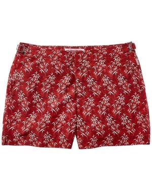 Orlebar Brown Bamboo Swim Trunk - Red