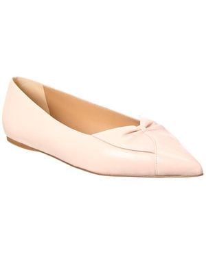 Ferragamo Gwen Leather Ballet Flat - Pink