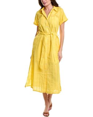 Lilla P Belted Shirtdress - Yellow