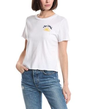 Michael Stars Sunshine Embroidery T-Shirt - White