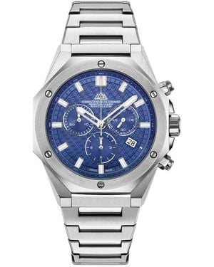 Christophe Duchamp Raidillon Chrono Watch - Blue