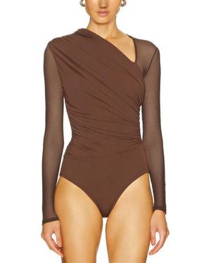 Adele Berto Bodysuit - Brown