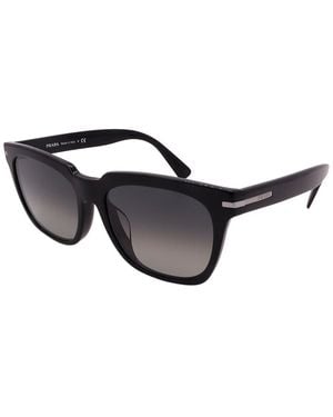 Prada Pr04Ys 56Mm Polarized Sunglasses - Black
