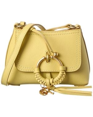 See By Chloé Joan Mini Leather Shoulder Bag - Yellow