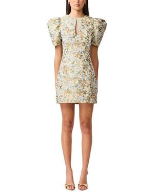 Elliatt Janelle Mini Dress in Yellow | Lyst
