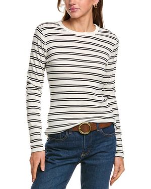 Three Dots Crewneck T-shirt - Grey