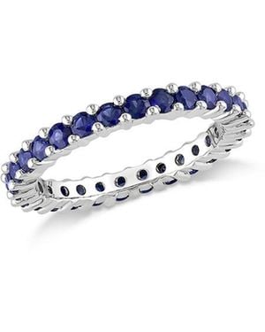 Diamond Select Cuts 14K 1.40 Ct. Tw. Sapphire Ring - Blue