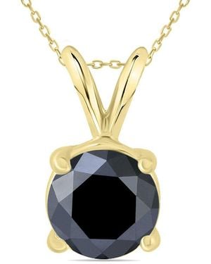 True Diamond 14k 1.95 Ct. Tw. Diamond Necklace - Blue